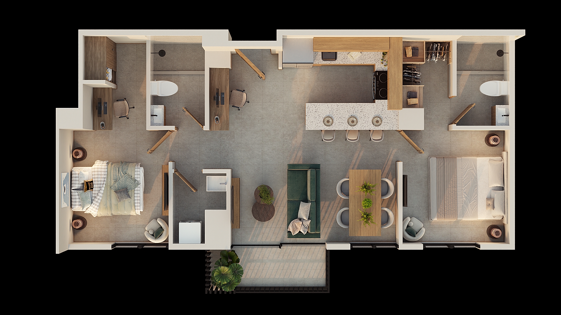 Flamma 77/78 floorplan