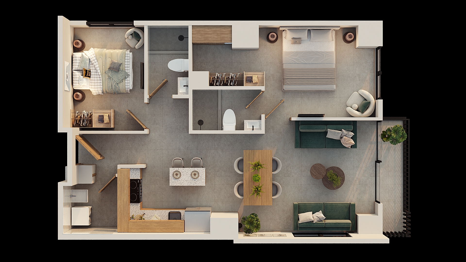 Flamma 81 floorplan